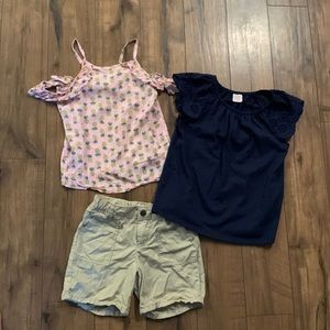 Bundle of girls size 7 / M back to school clothes